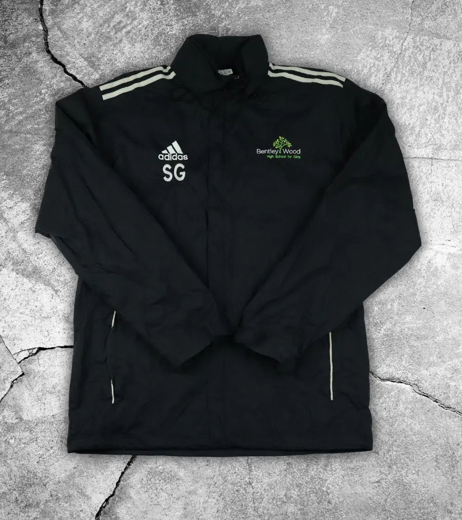 Adidas Fußball Jacke Schwarz